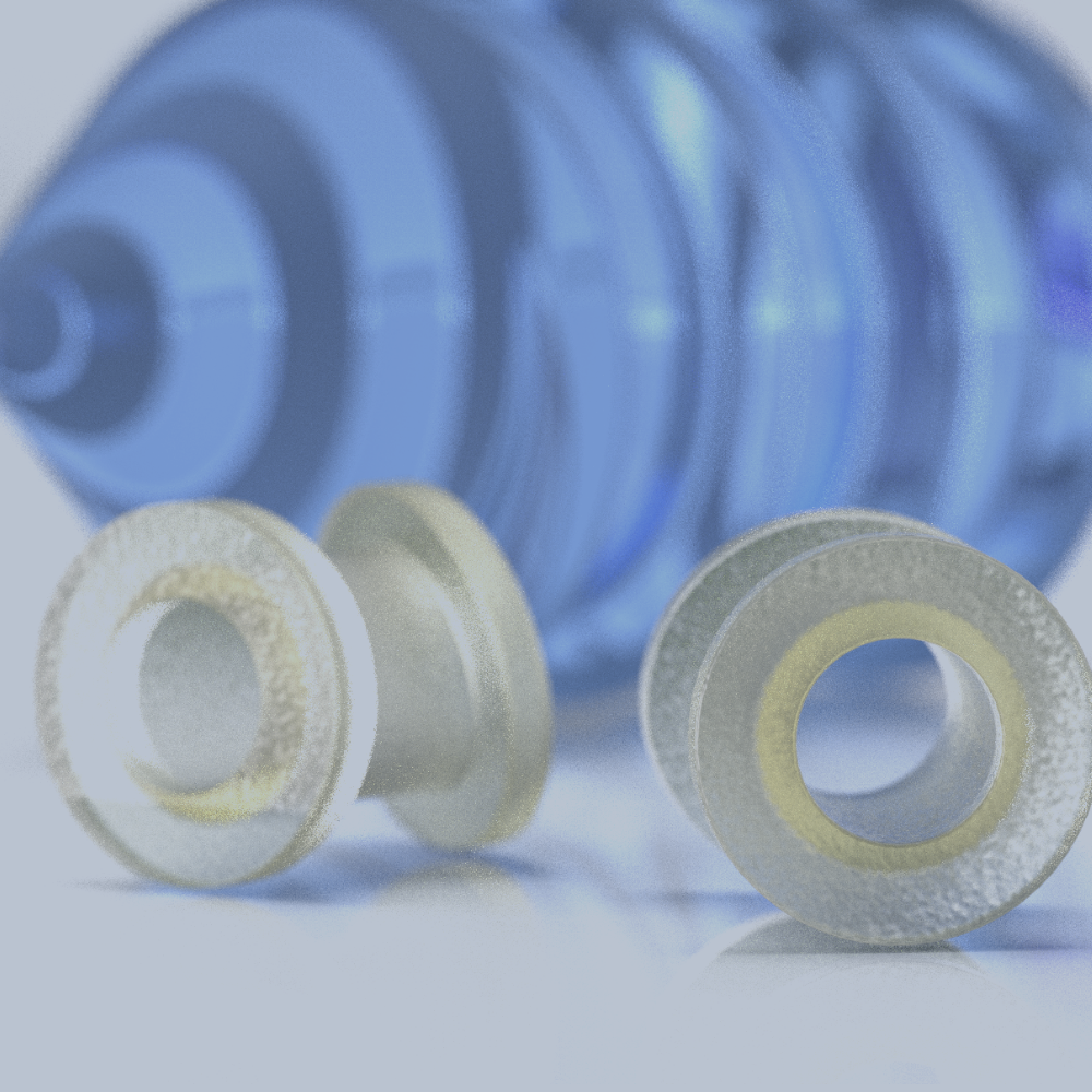 Bioabsorbable implant rings