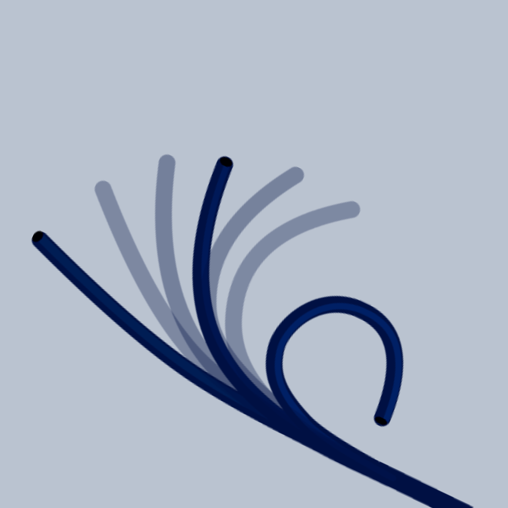 Steerable and deflectable complex catheters